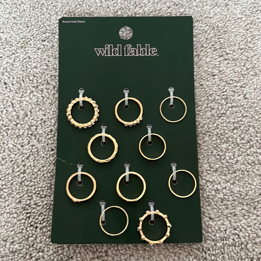 COPY - Wild Fable Assorted Size Rings